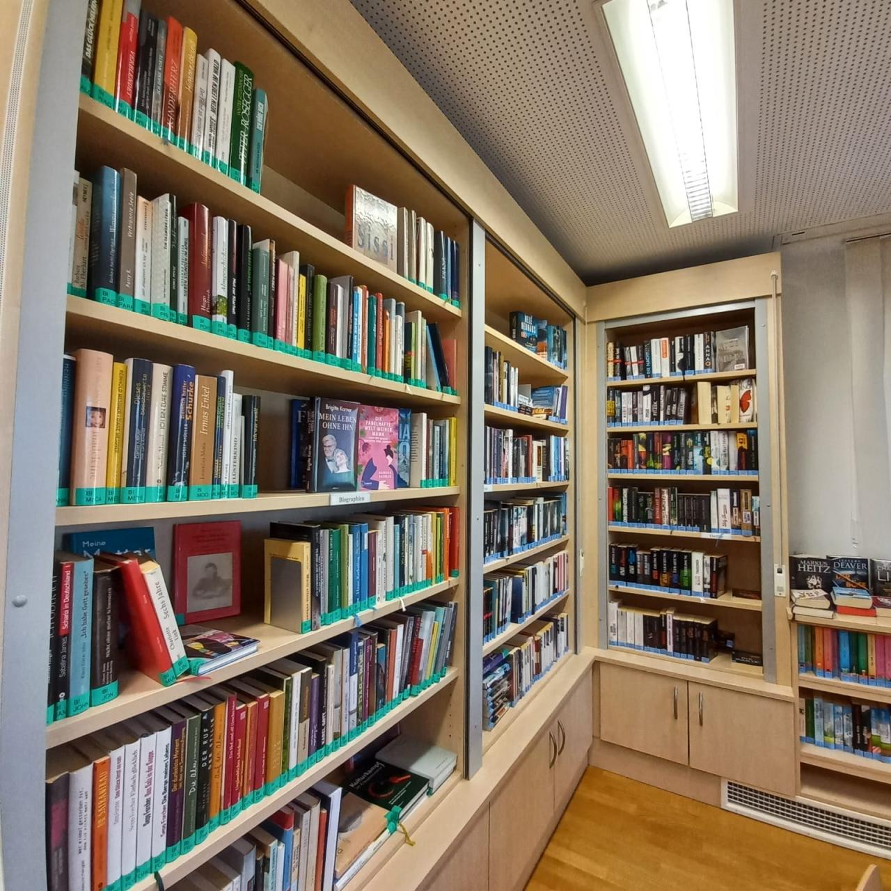 Biografien und Krimis