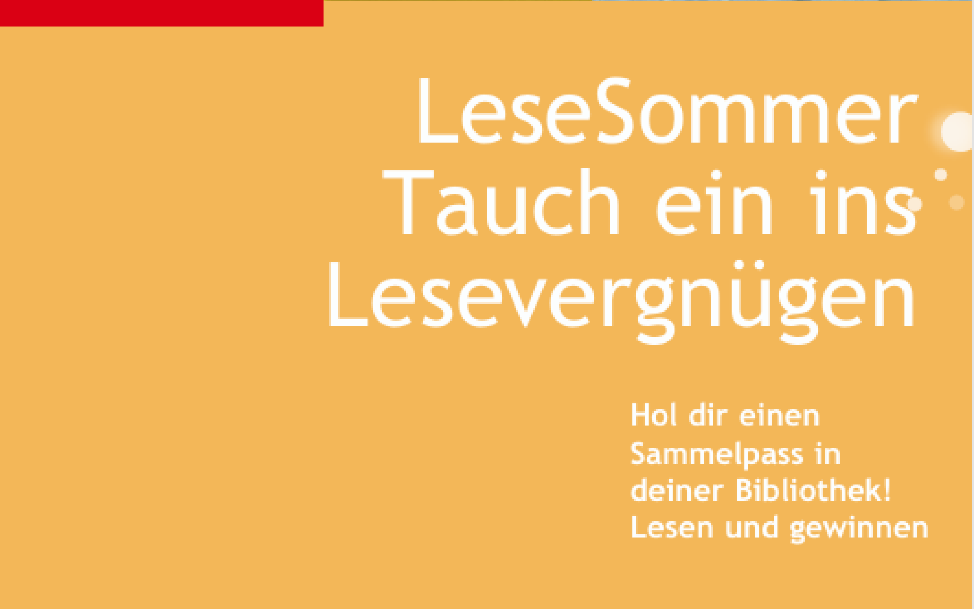 Lesesommer